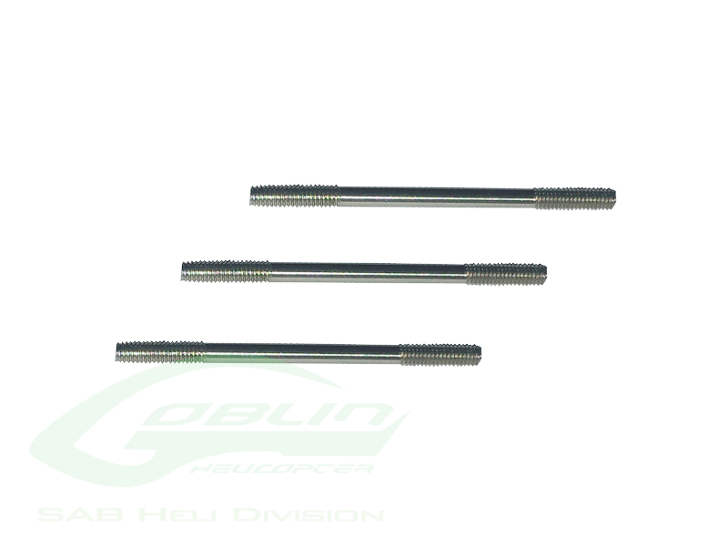 Threaded Rods M2.5 x 40(3pcs)